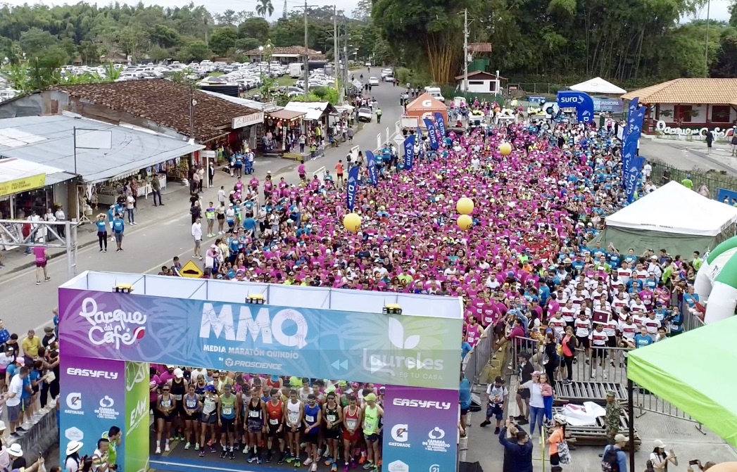 6000 ATLETAS NACIONALES E INTERNACIONALES PARTICIPARAN DE LA MEDIA MARATÓN QUINDIO
